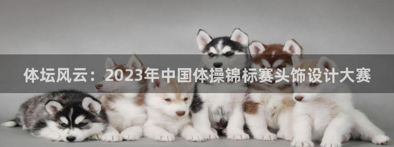 球速体育：体坛风云：2023年中国体操锦标赛头饰设计大赛