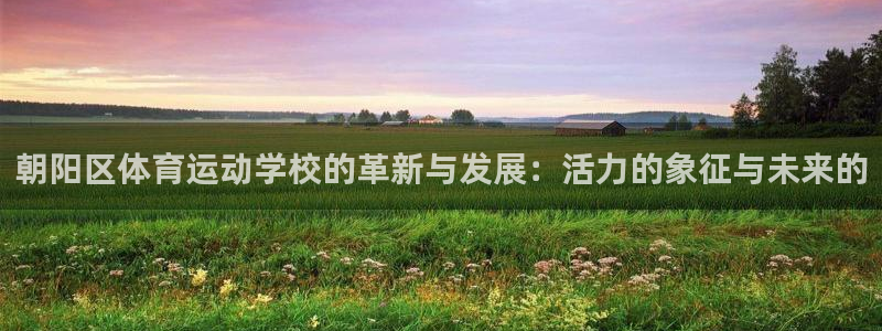 球速体育：朝阳区体育运动学校的革新与发展：活力的象征与未来的